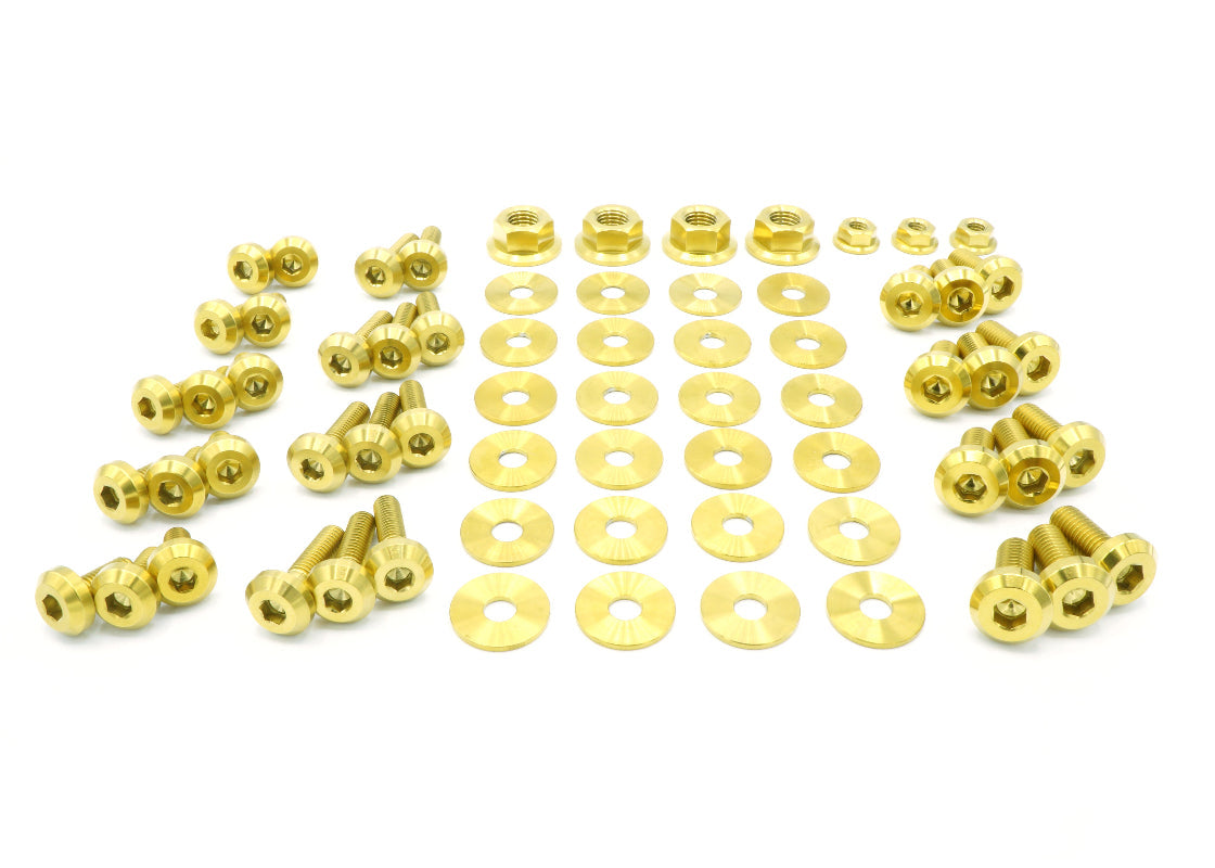 Titanium Hardware Engine Bay Kit - Nissan Skyline GT-R (R32)