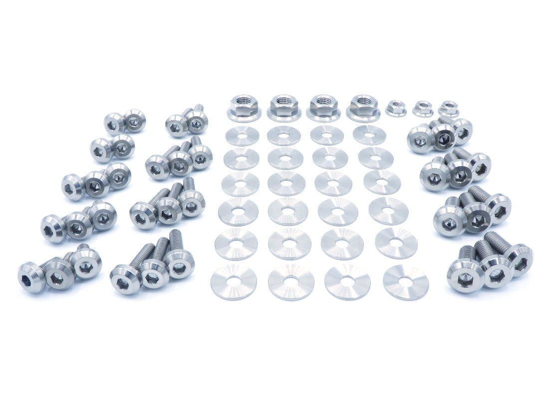 Titanium Hardware Engine Bay Kit - Nissan Skyline GT-R (R32)