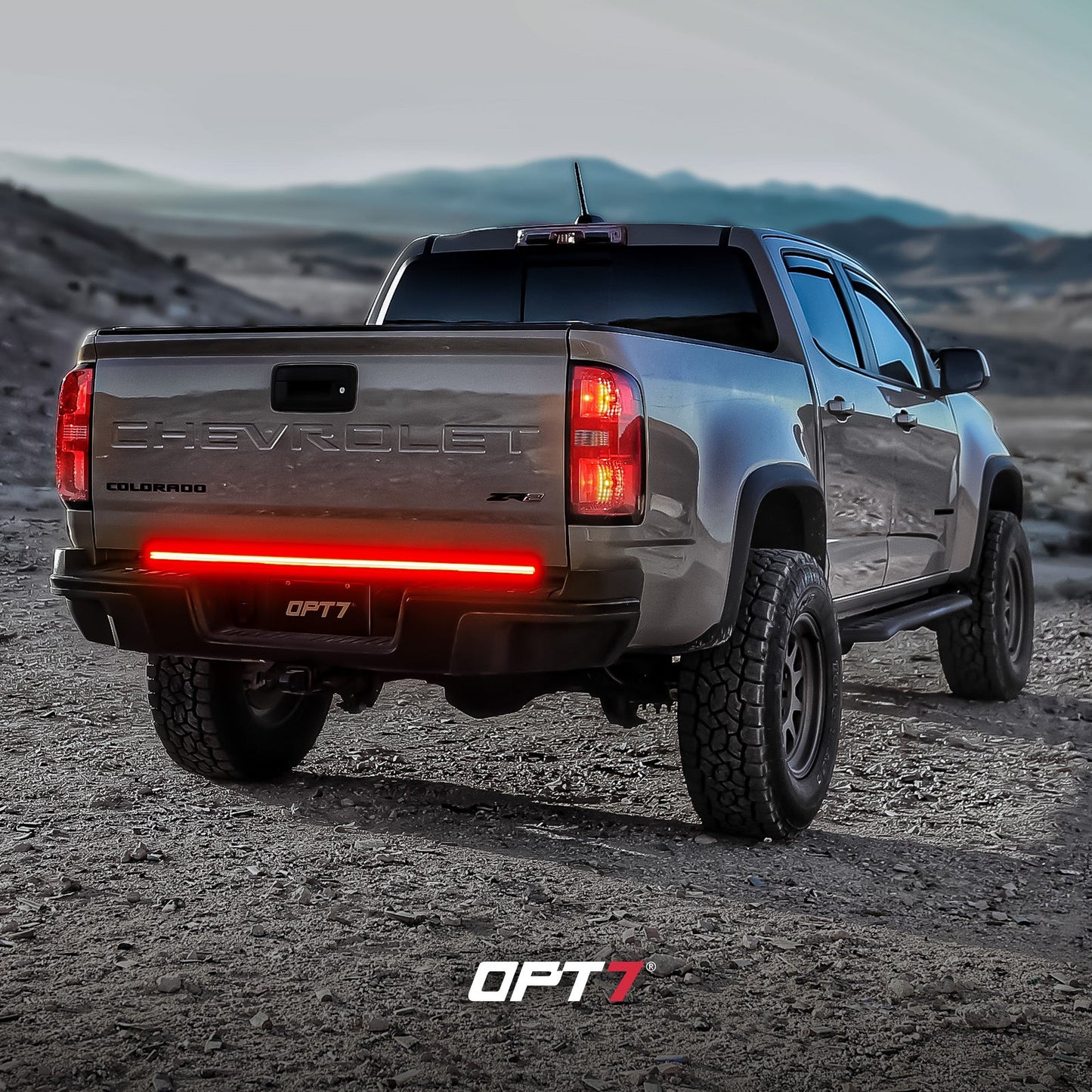Redline Triple Row LED Tailgate Light Bar with Reverse Light, Brake Light & Sequential Turn Signals