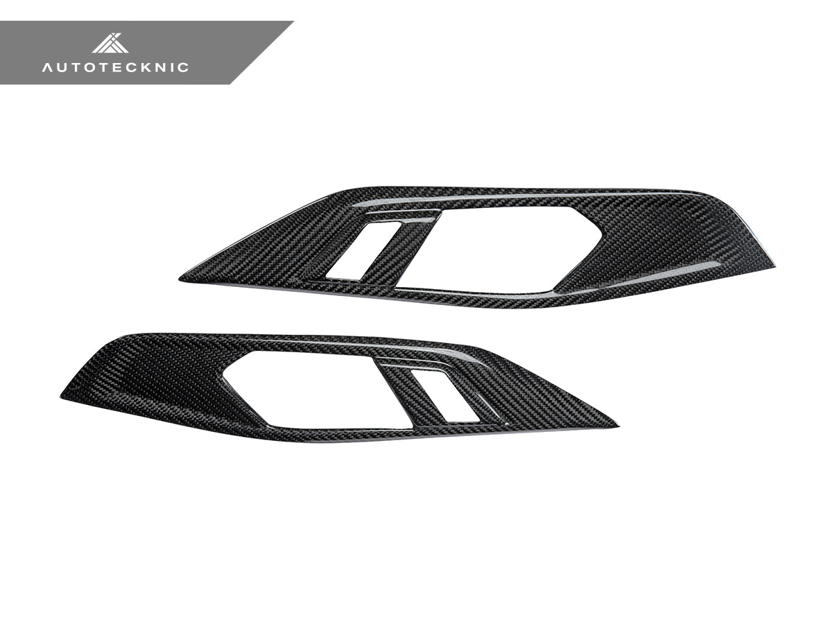 AutoTecknic Dry Carbon Interior Door Handle Trim Set - G82/ G83 M4