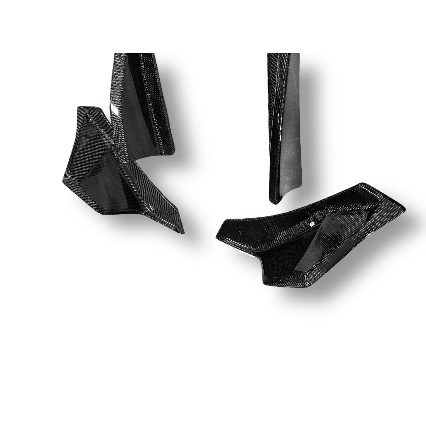 AG Style Supra Carbon Fiber Rear Canard Splitter - Toyota Supra MKV A90/A91