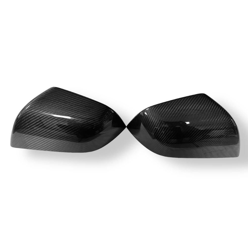 Tesla Model S & 3 & Y Carbon Fiber Mirror Caps | Palenon Performance