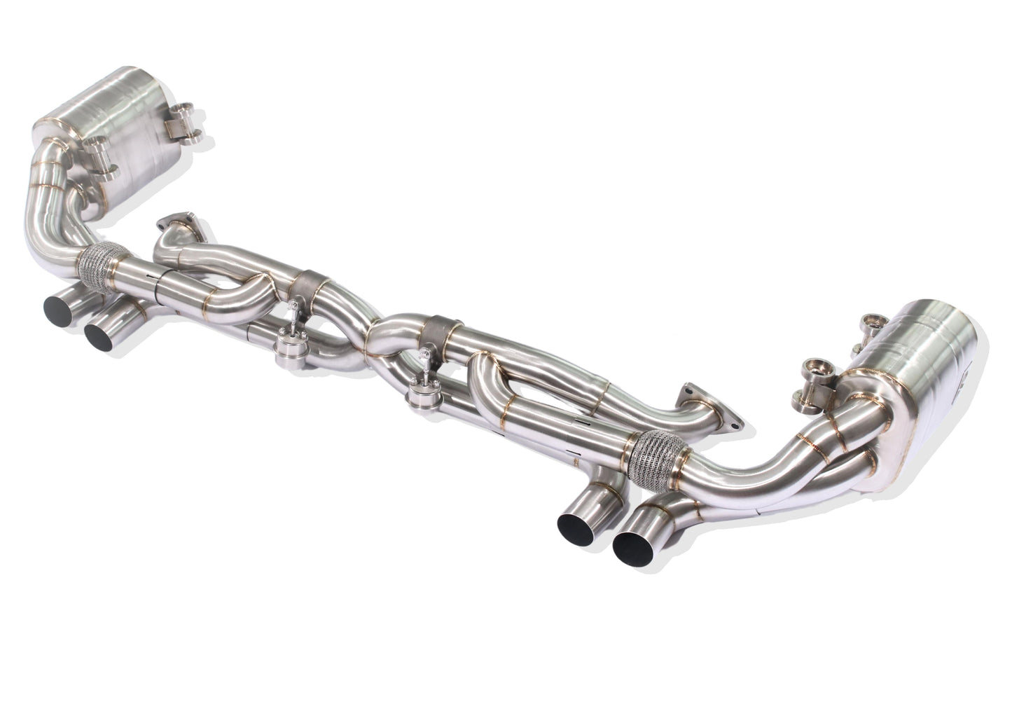 Porsche 911 (991.1) Racing Valved Exhaust System - Yonristic Performance