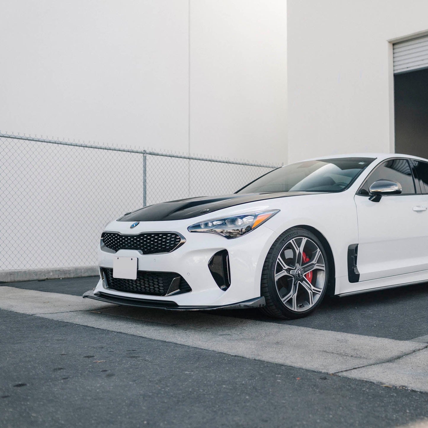 2018-2023 Kia Stinger Legato Carbon Fiber Front Lip