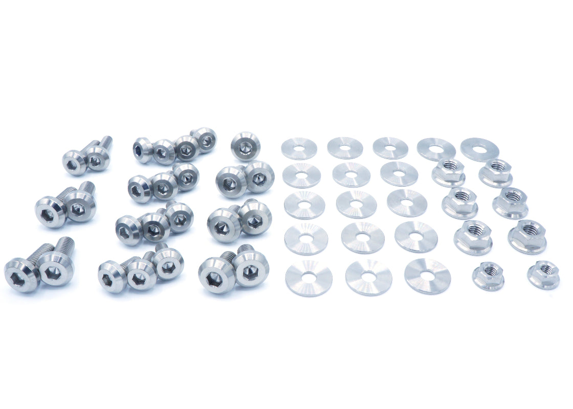 Titanium Hardware Engine Bay Kit - Subaru WRX/STI (2002-2003)