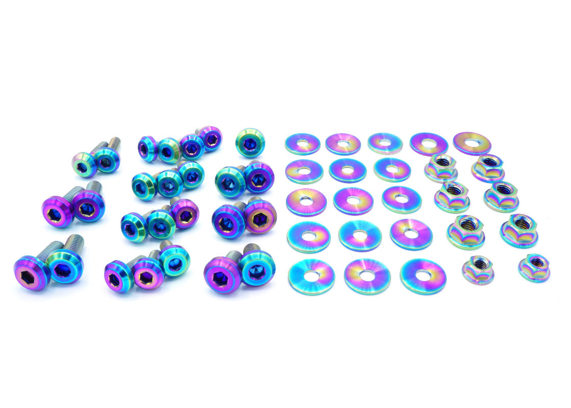 Titanium Hardware Engine Bay Kit - Subaru WRX/STI (2002-2003)