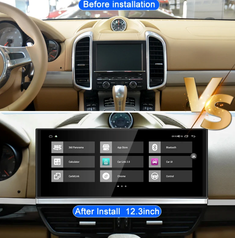 2011 - 2017 Porsche Modernization Kit (Newer Style Retrofit) Cayenne