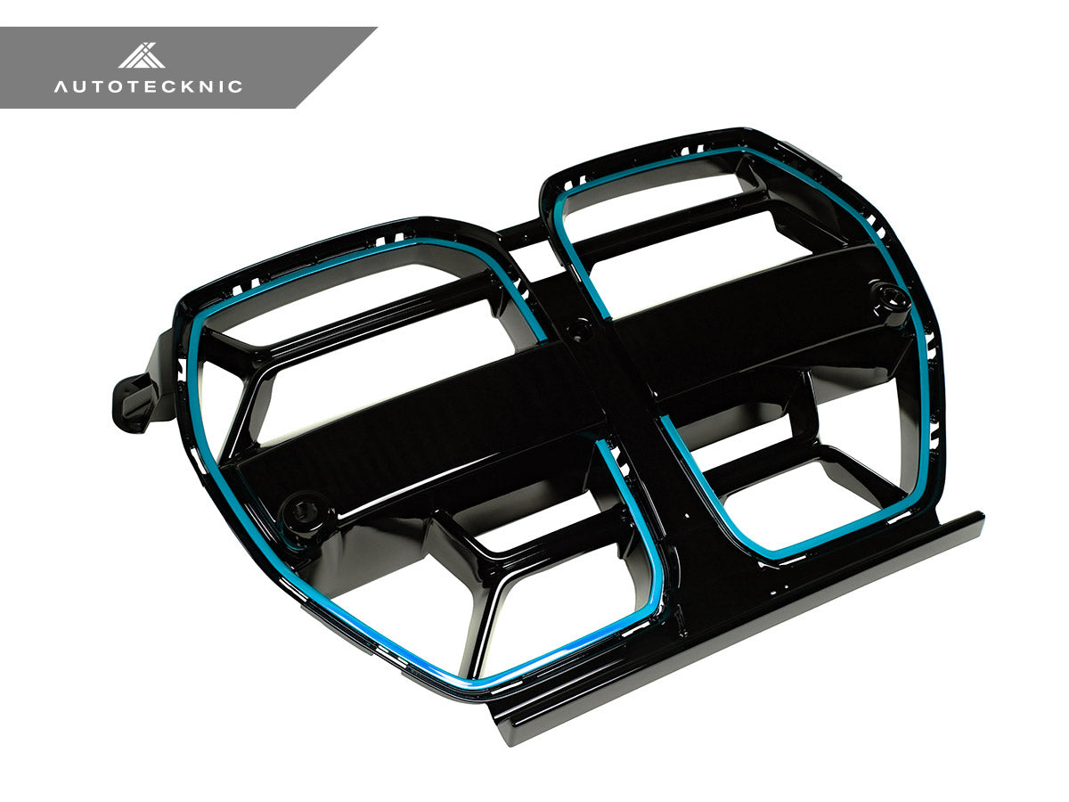 AutoTecknic Competizione Sport Gloss Black Front Grille - G80 M3 | G82/ G83 M4