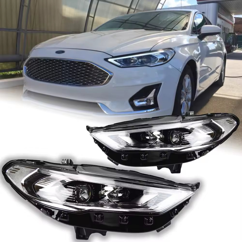 NTXGlow Projector Headlights (2017-2020 Ford Fusion)