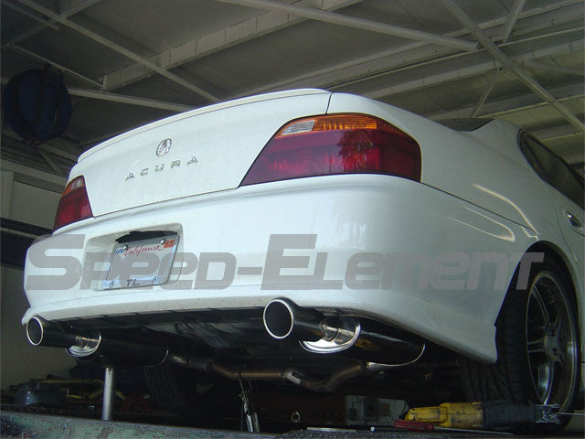 Tsudo Acura 1999-03 TL Dual Stainless Tips Axleback Exhaust