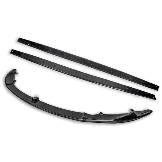 2014-20 BMW F80 M3 Carbon Fiber Front Splitter & Side Skirts