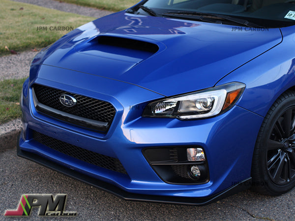 STI Style Carbon Fiber Front Bumper Add-on Lip Fits For 2015-2017 Subaru WRX / STI Only