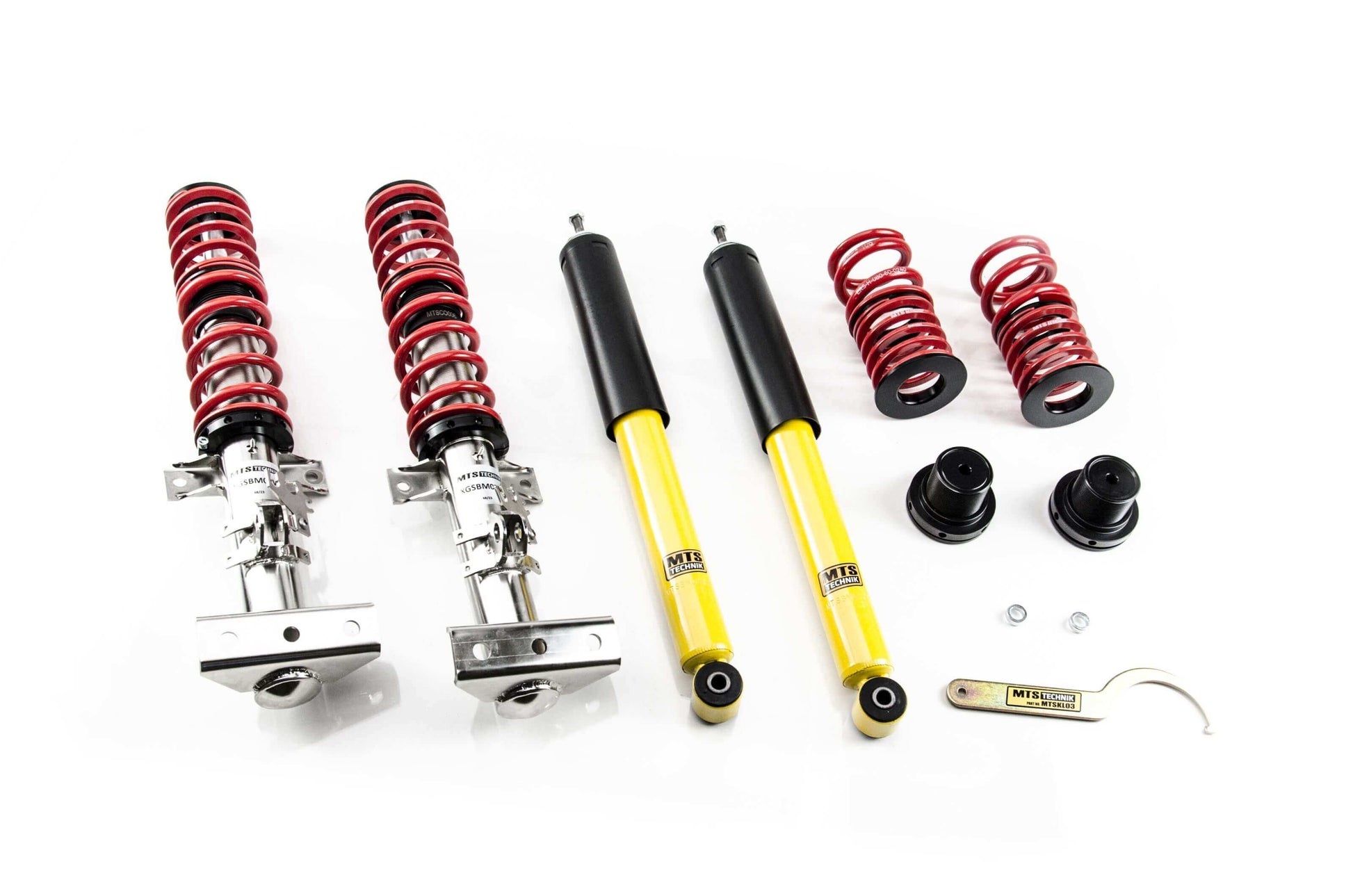 MTS Technik Stance Series Coilover Kit - Without Front Axle Top Mount for 1997-2002 BMW Z3 (E36)