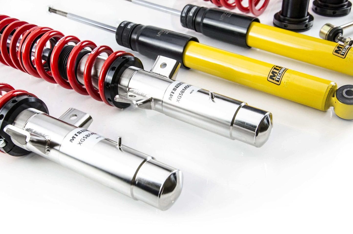 MTS Technik Street Series Coilover Kit - With Rear Axle Top Mount for 2001-2005 BMW 330i (E46)