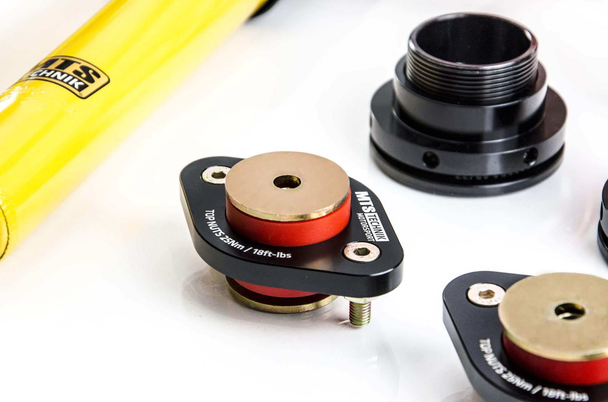 MTS Technik Comfort Series Coilover Kit - With Rear Axle Top Mount, Inox Housing, 51mm Strut for 1985-1993 BMW 318i (E30)