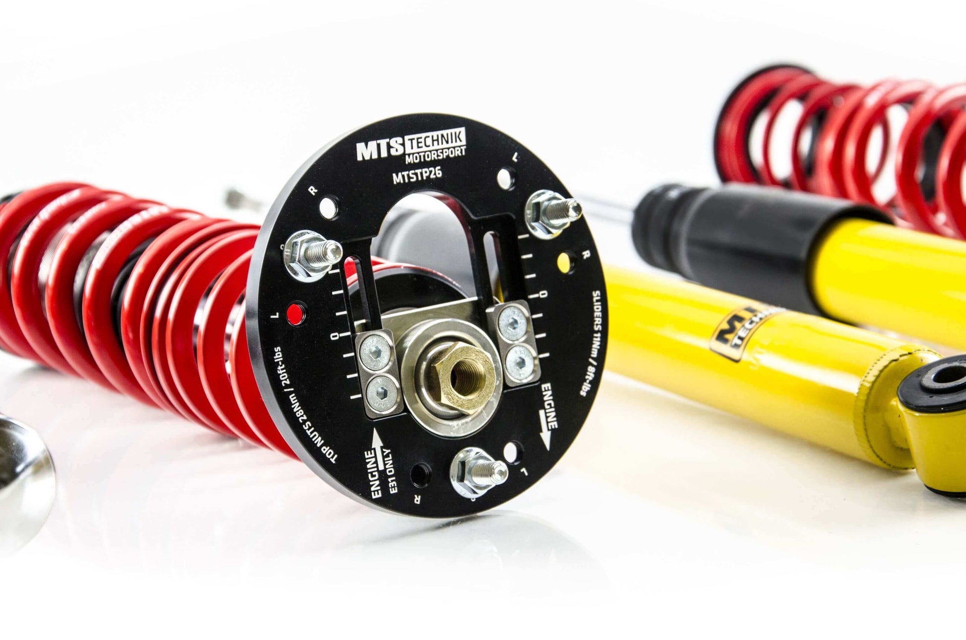 MTS Technik Street Series Coilover Kit - Without Rear Axle Top Mount for 2001-2005 BMW 330i (E46)