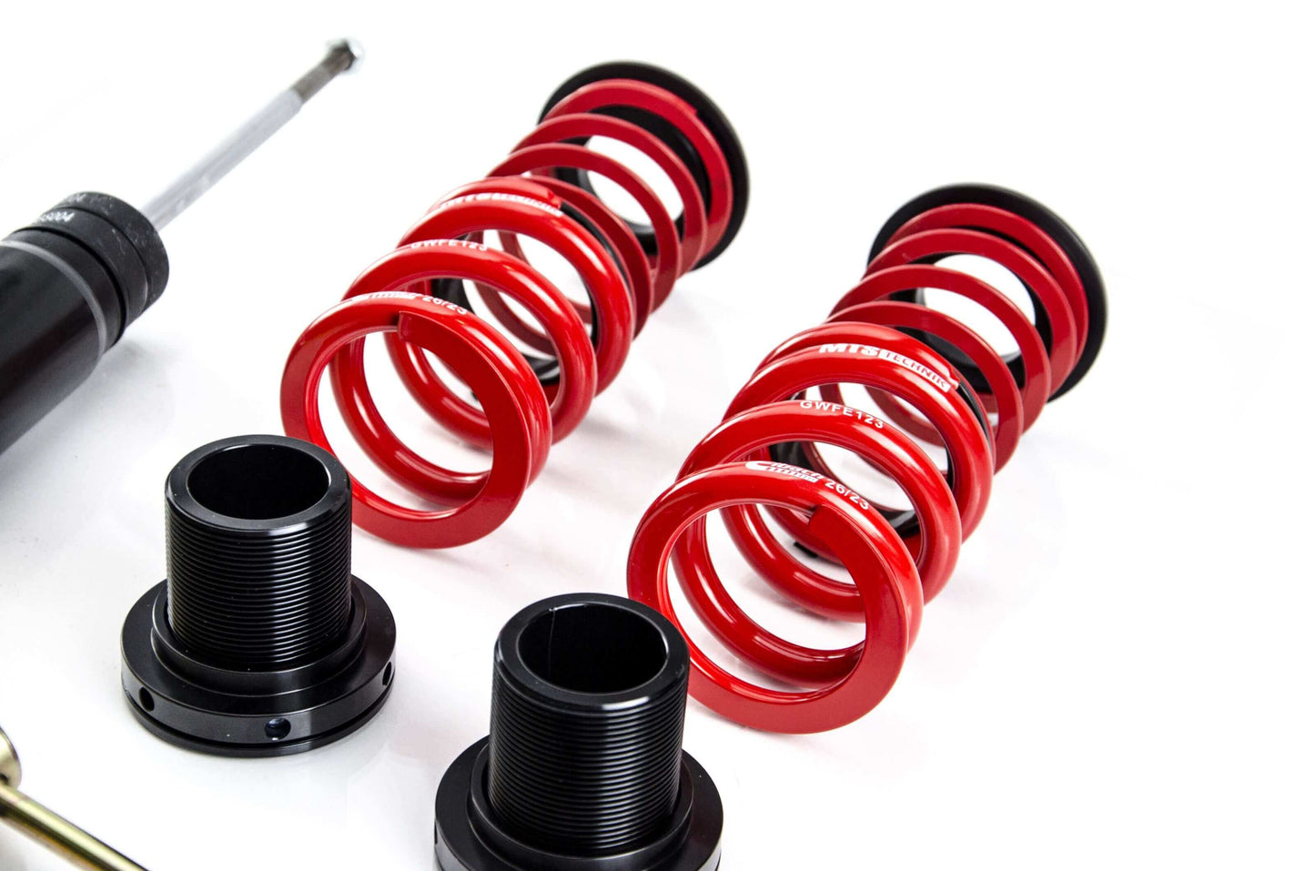 MTS Technik Street Series Coilover Kit - Without Rear Axle Top Mount for 2001-2005 BMW 330i (E46)