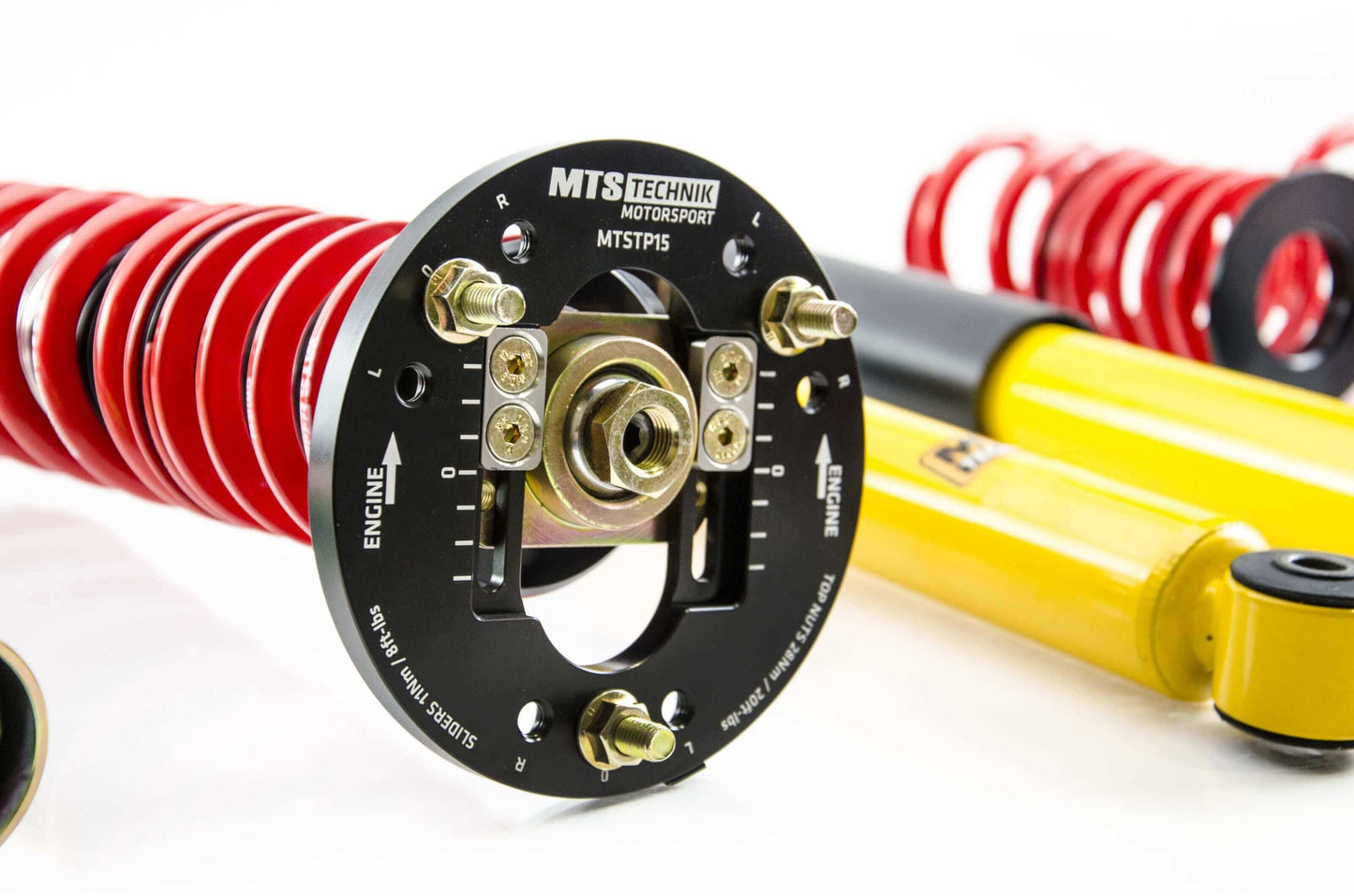 MTS Technik Stance Series Coilover Kit - Without Rear Top Mount, Inox Housing, 45mm Strut for 1985-1993 BMW 318i (E30)