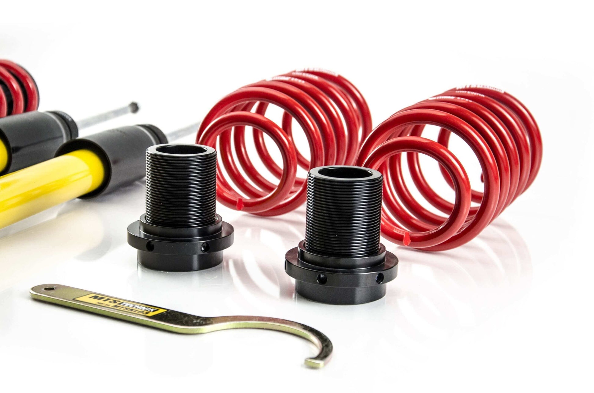 MTS Technik Comfort Series Coilover Kit - Without Front Axle Top Mount for 1998-2010 Audi TT (8N)