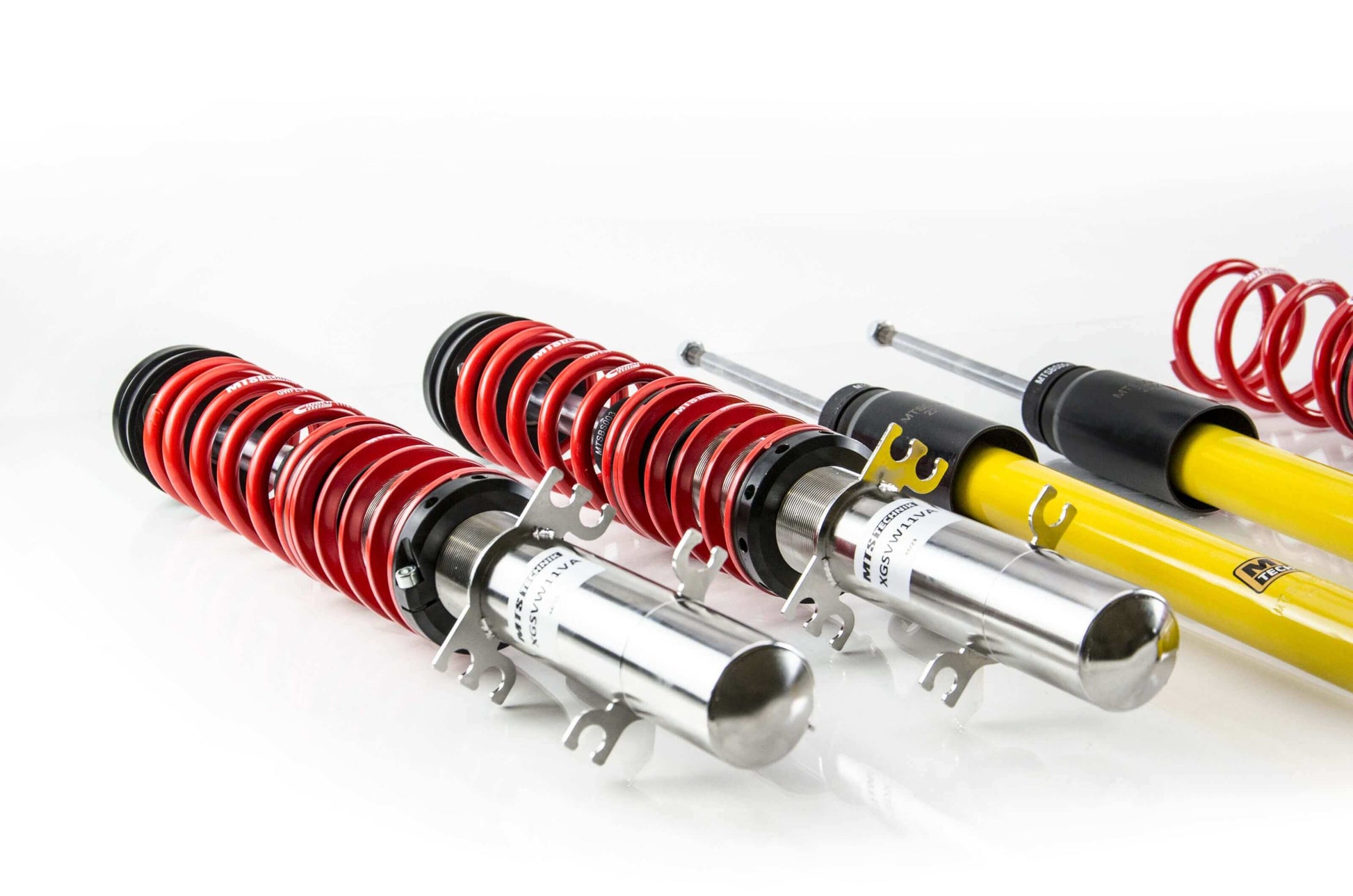 MTS Technik Stance Series Coilover Kit - With Front Axle Top Mount for 2000-2010 Audi S3 (8L)