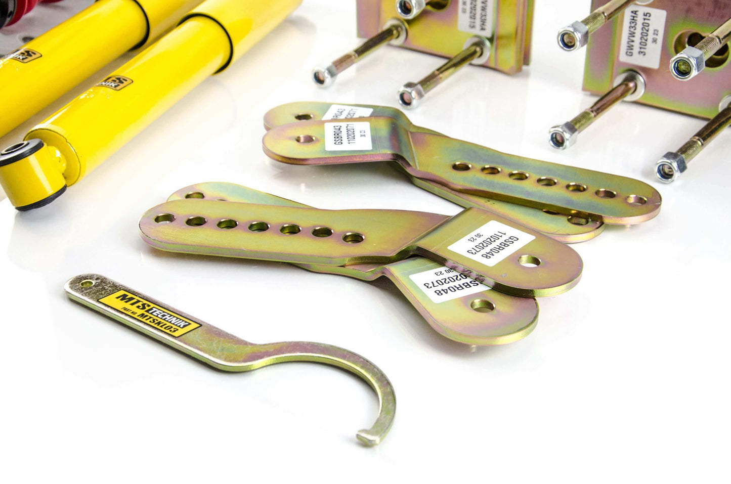 MTS Technik Street Series Coilover Kit - Inox Housing for 2016-2020 Audi A3 (8V)