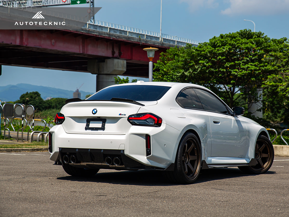 AutoTecknic Dry Carbon Side Skirt Extension Set - G87 M2