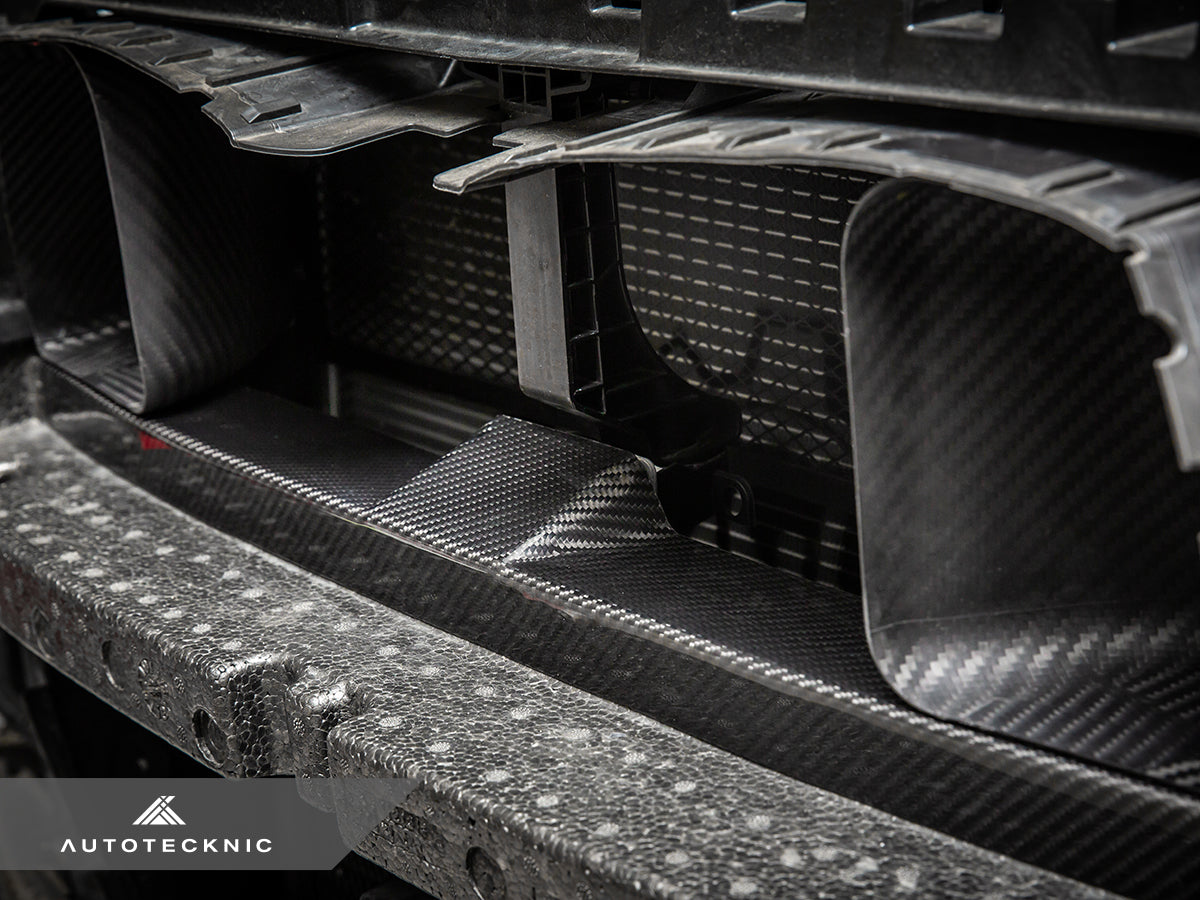 AutoTecknic Dry Carbon Front Bumper Crash Foam Cover - G82/ G83 M4