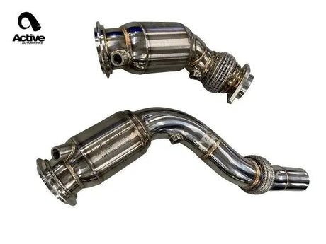 Active Autowerke Downpipes with GESI G Sport Cats BMW F80 M3 | M4 2014-2018