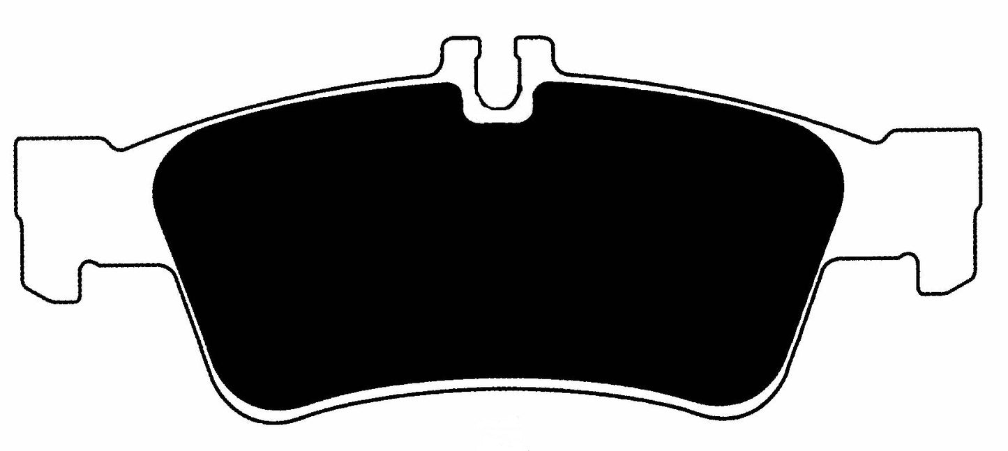 Porterfield Brake Pads for 2005 MERCEDES-BENZ CL550