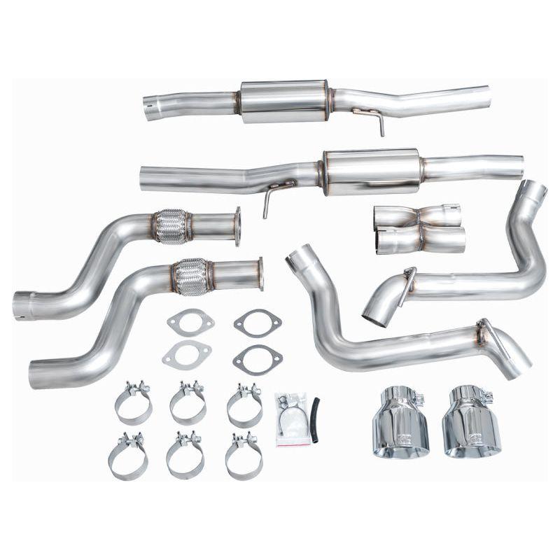 AWE 2023 Nissan Z RZ34 RWD Track Edition Catback Exhaust System w/ Chrome Silver Tips