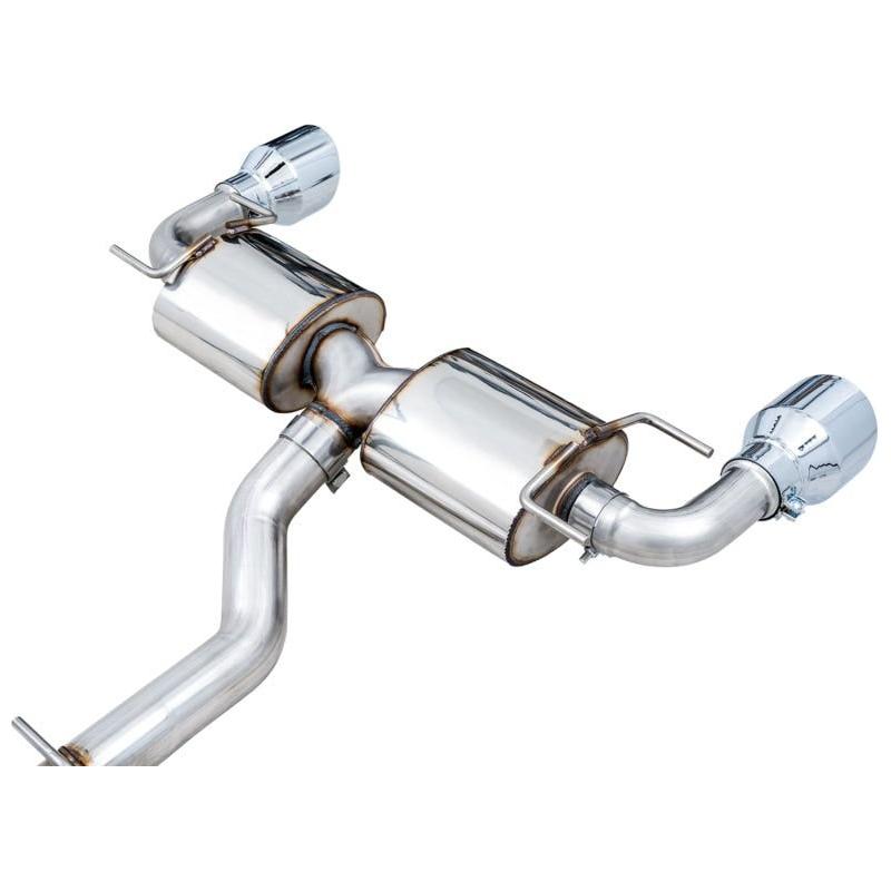 AWE Subaru BRZ/ Toyota GR86/ Toyota 86 Touring Edition Cat-Back Exhaust- Chrome Silver Tips
