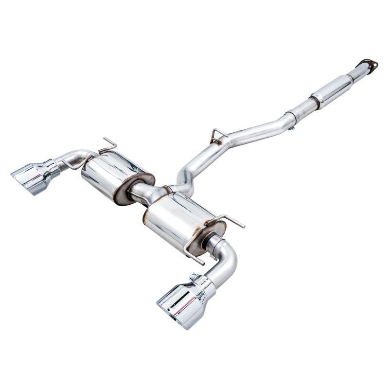 AWE Subaru BRZ/ Toyota GR86/ Toyota 86 Touring Edition Cat-Back Exhaust- Chrome Silver Tips