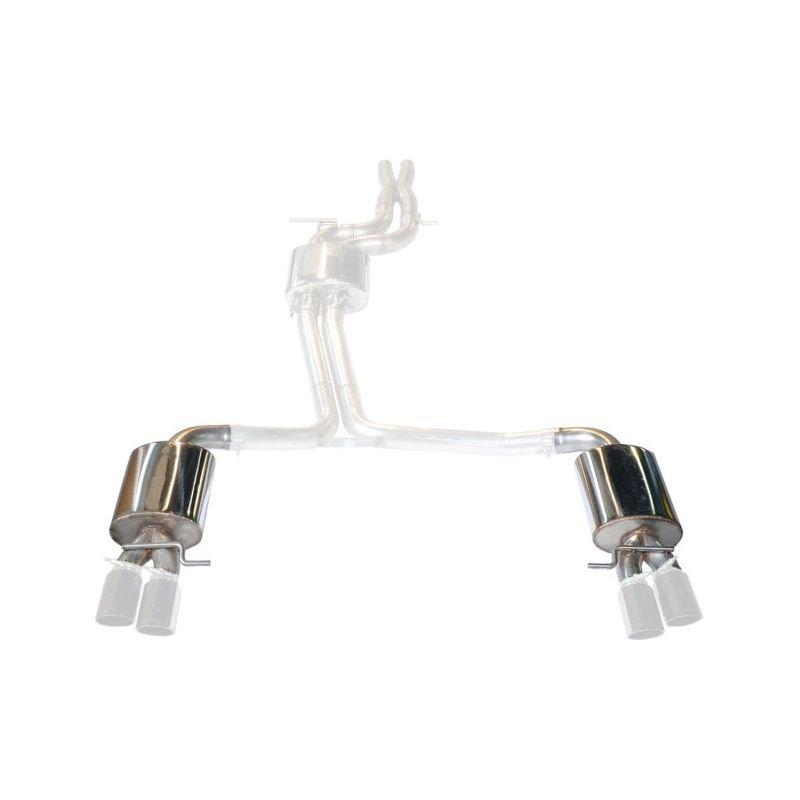 AWE Tuning 10-16 Audi S4 Quattro 3.0T (B8/8.5) Conversion Kit - Track to Touring (90mm Tips)
