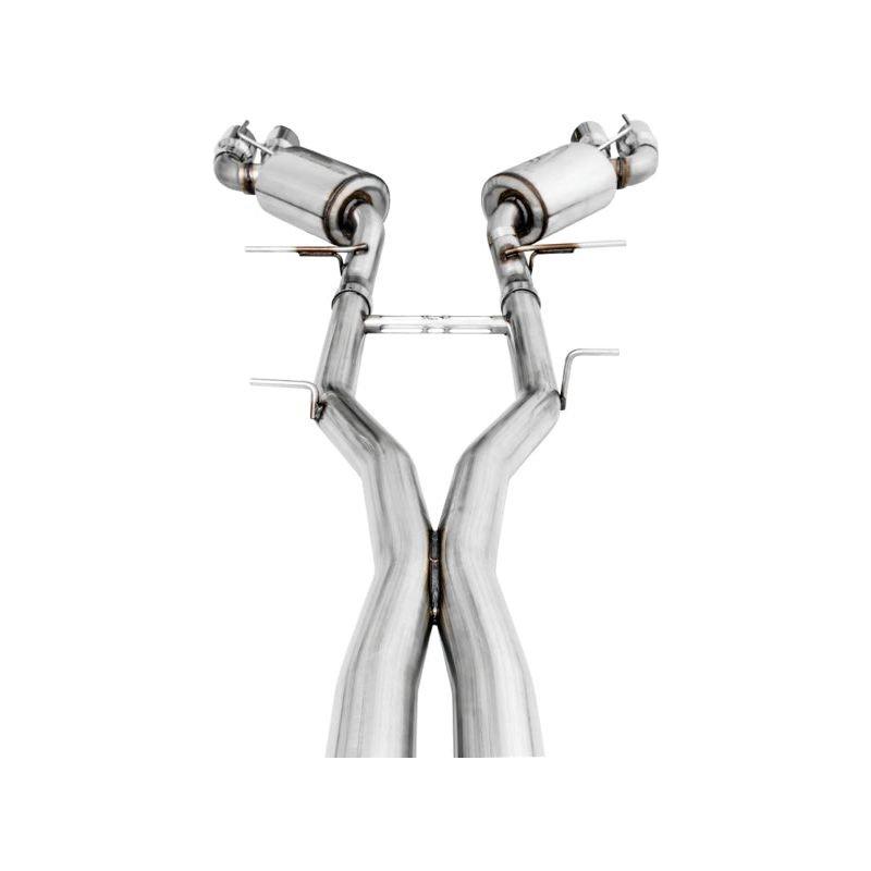 AWE Tuning 16-19 Chevy Camaro SS Non-Res Cat-Back Exhaust -Touring Edition (Quad Chrome Silver Tips)