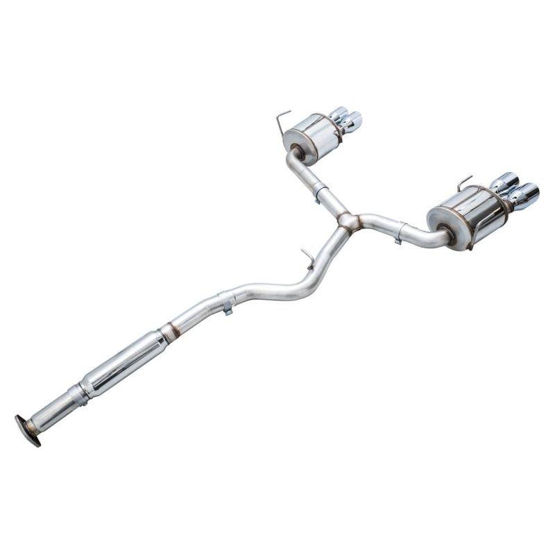 AWE Tuning 2022+ VB Subaru WRX Touring Edition Exhaust - Chrome Silver Tips