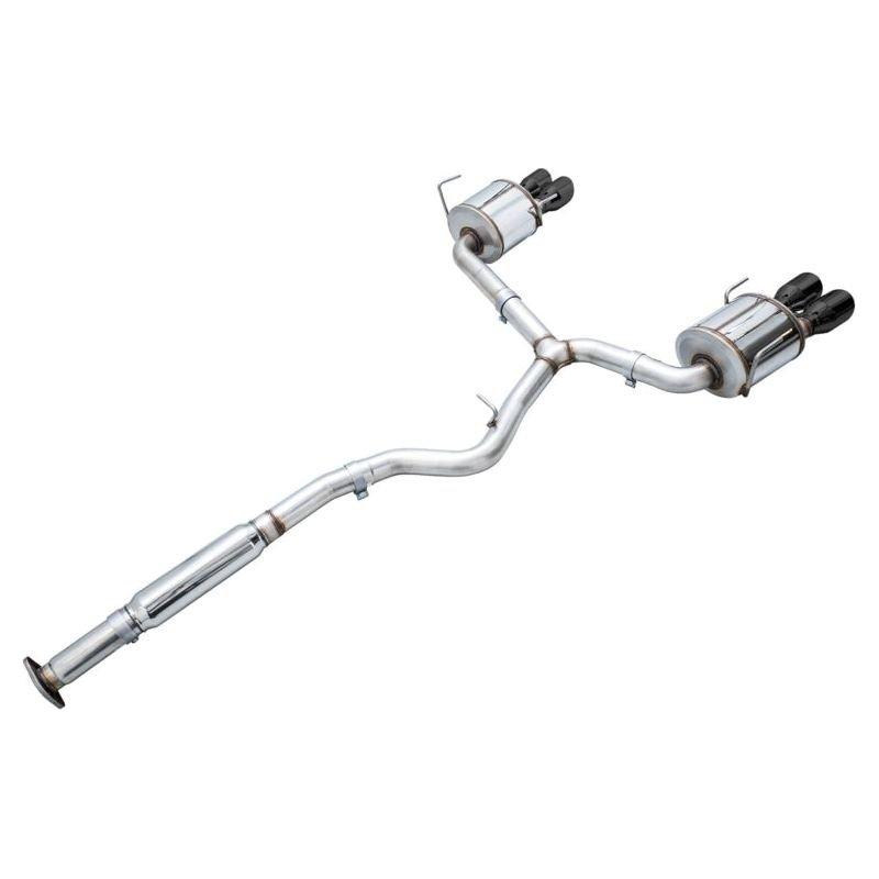 AWE Tuning 2022+ VB Subaru WRX Touring Edition Exhaust - Diamond Black Tips