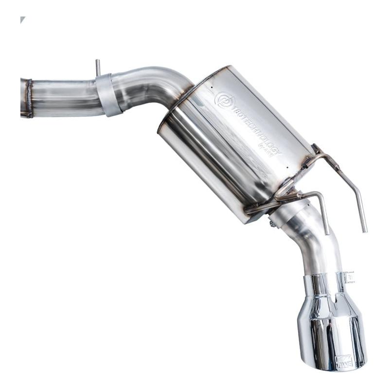 AWE Tuning 22+ Honda Civic Si/Acura Integra Touring Edition Catback Exhaust - Dual Chrome Silver Tip