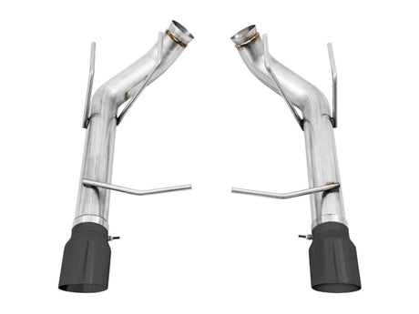 AWE Tuning AWE Track Edition Axle-back Exhaust for the S197 Ford Mustang GT - Diamond Black Tips