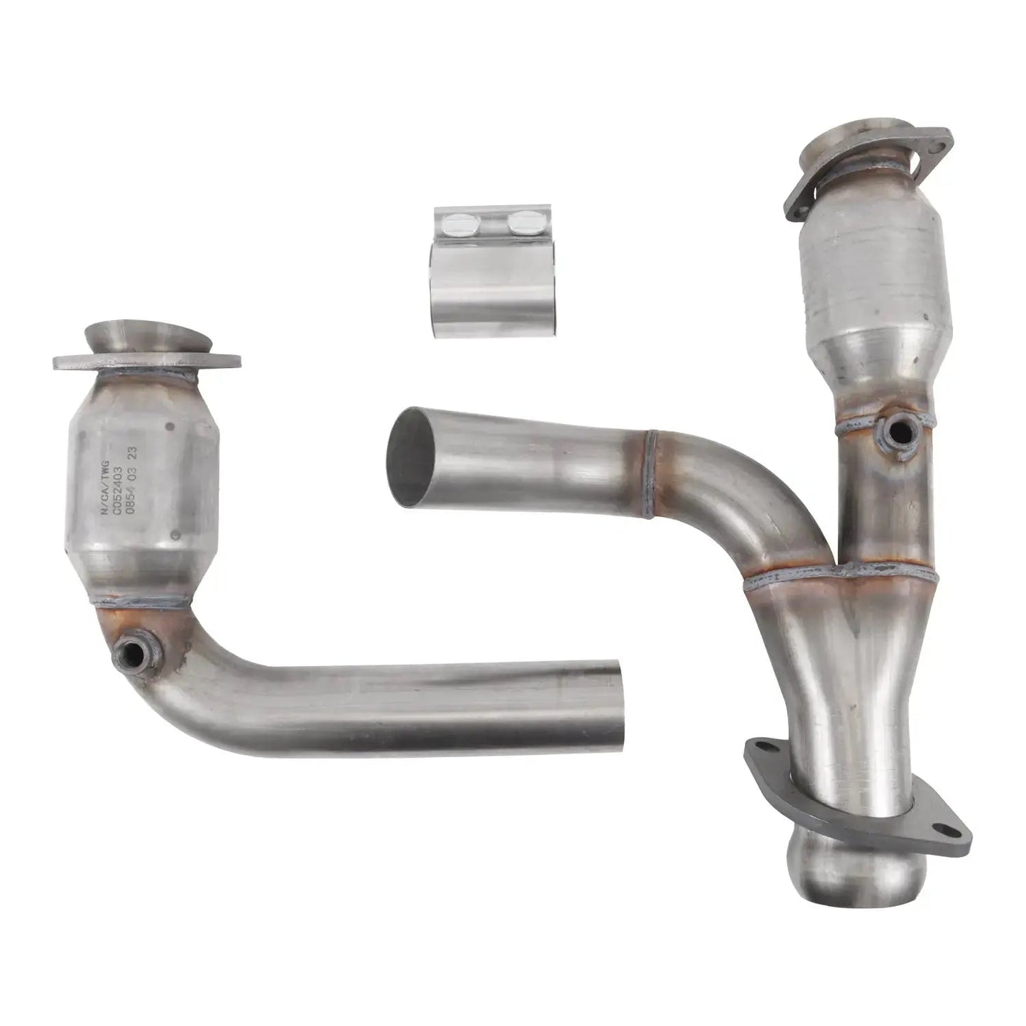 Dodge Ram 1500 2 1/2" Y-Pipe with High Flow Catalytic Converters 09-25