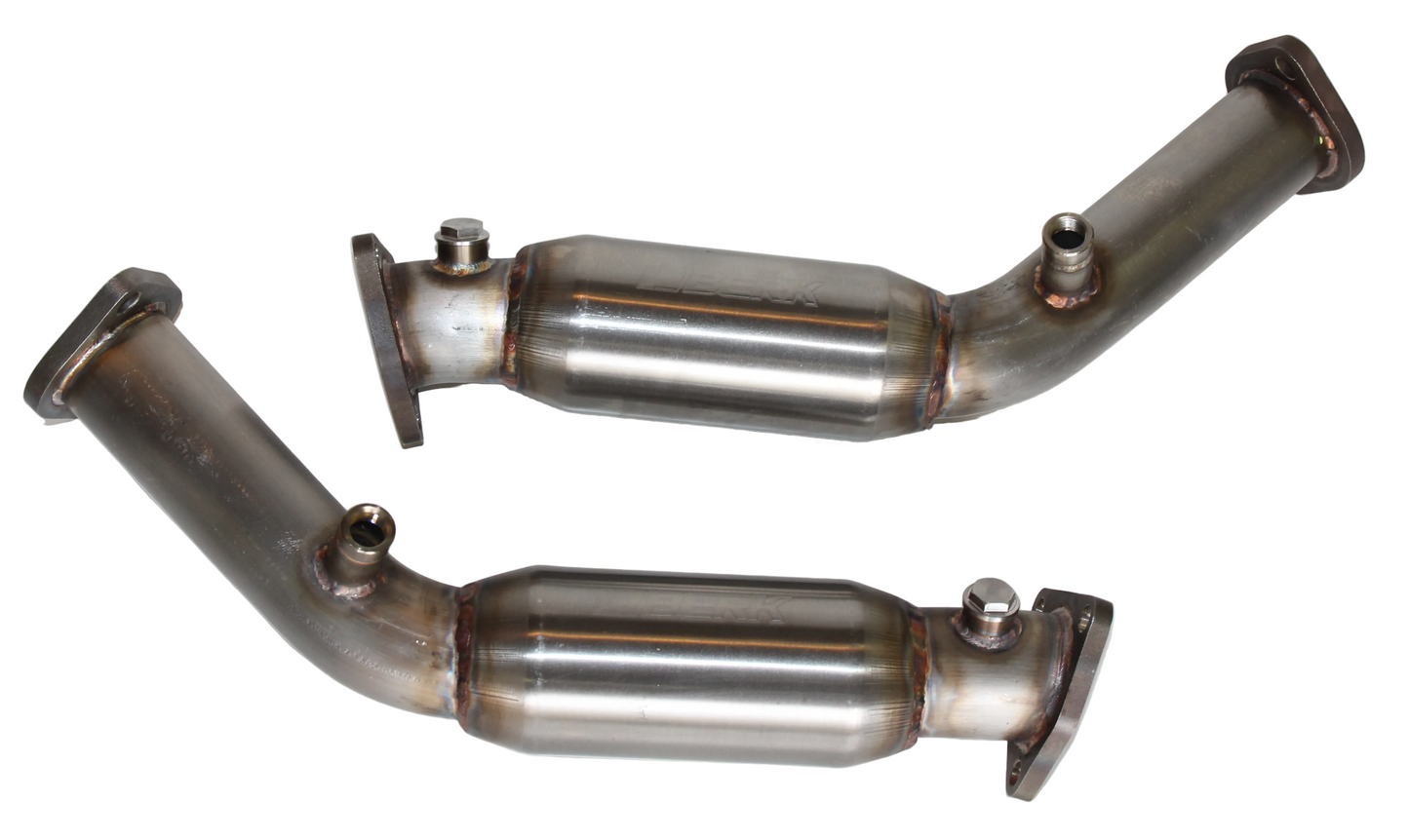 Berk Resonated Test Pipes with CEL Fix for 350Z 03–06 & G35 03–07 VQ35DE