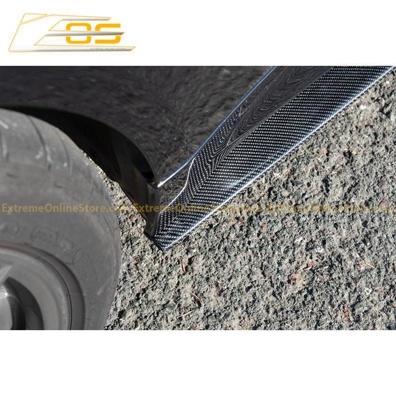 2015-20 BMW F82 M4 Extended Carbon Fiber Side Skirts Rocker Panels