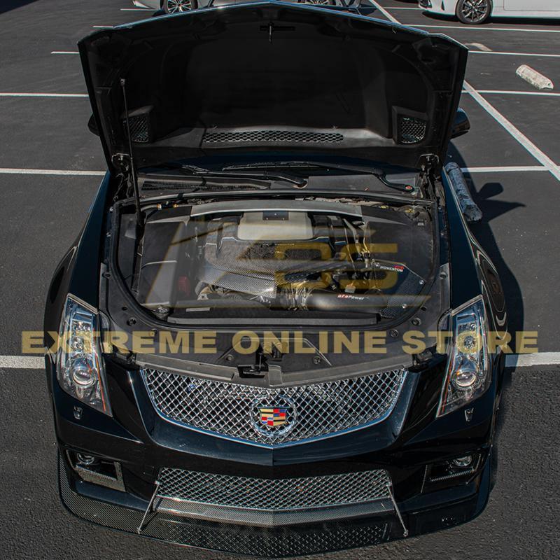 2009-15 Cadillac CTS-V Carbon Fiber Front Engine Cover