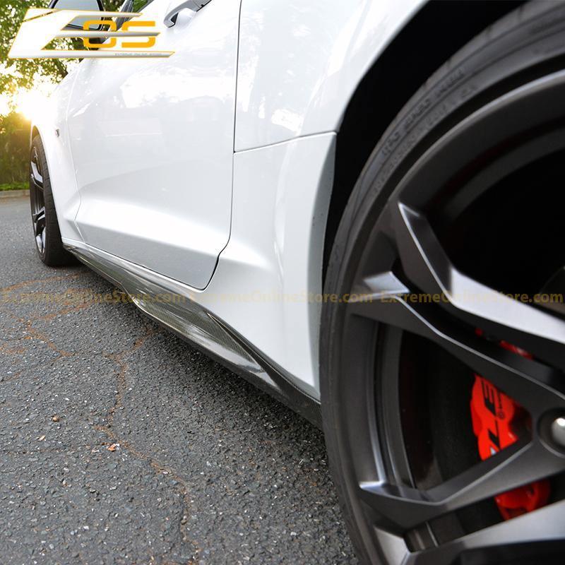 Camaro ZL1 Conversion Front Splitter & Side Skirts Rocker Panels