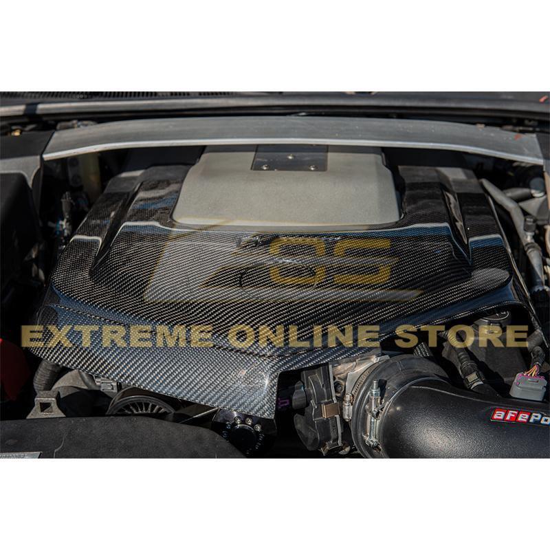 2009-15 Cadillac CTS-V Carbon Fiber Front Engine Cover