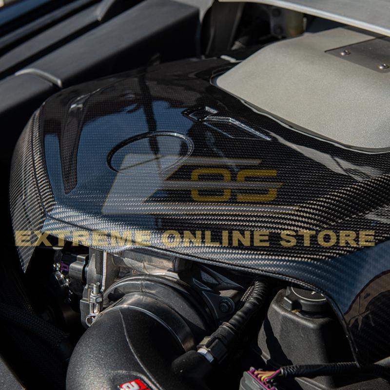 2009-15 Cadillac CTS-V Carbon Fiber Front Engine Cover