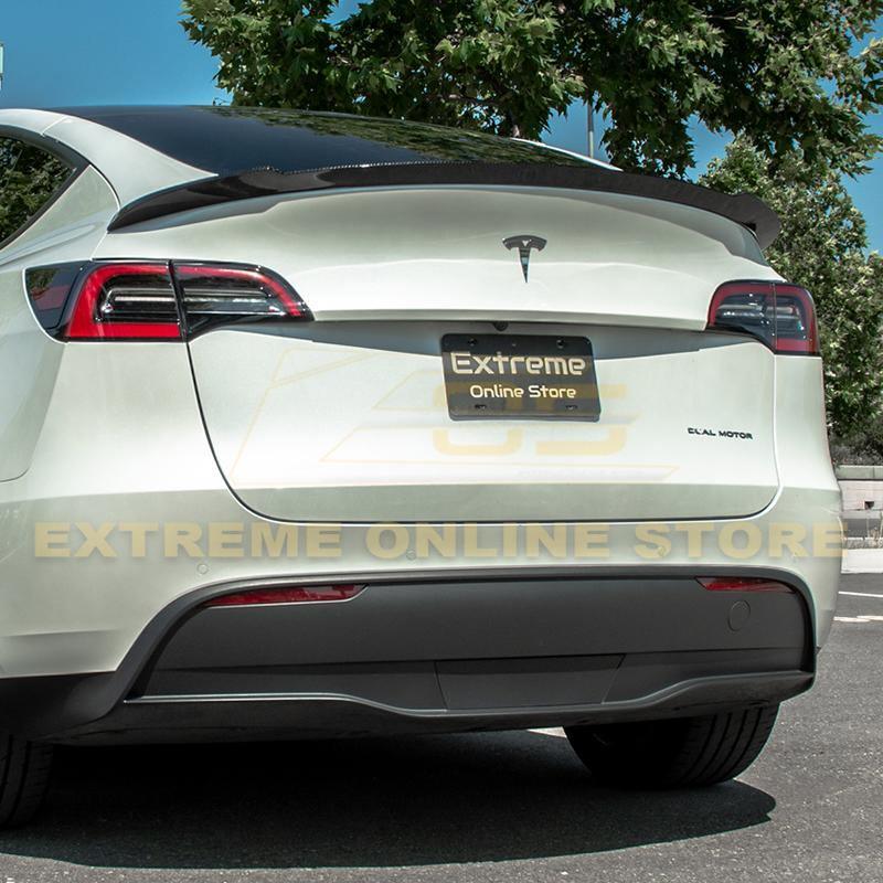 2020-Up Tesla Model Y Carbon Fiber Rear Trunk Spoiler