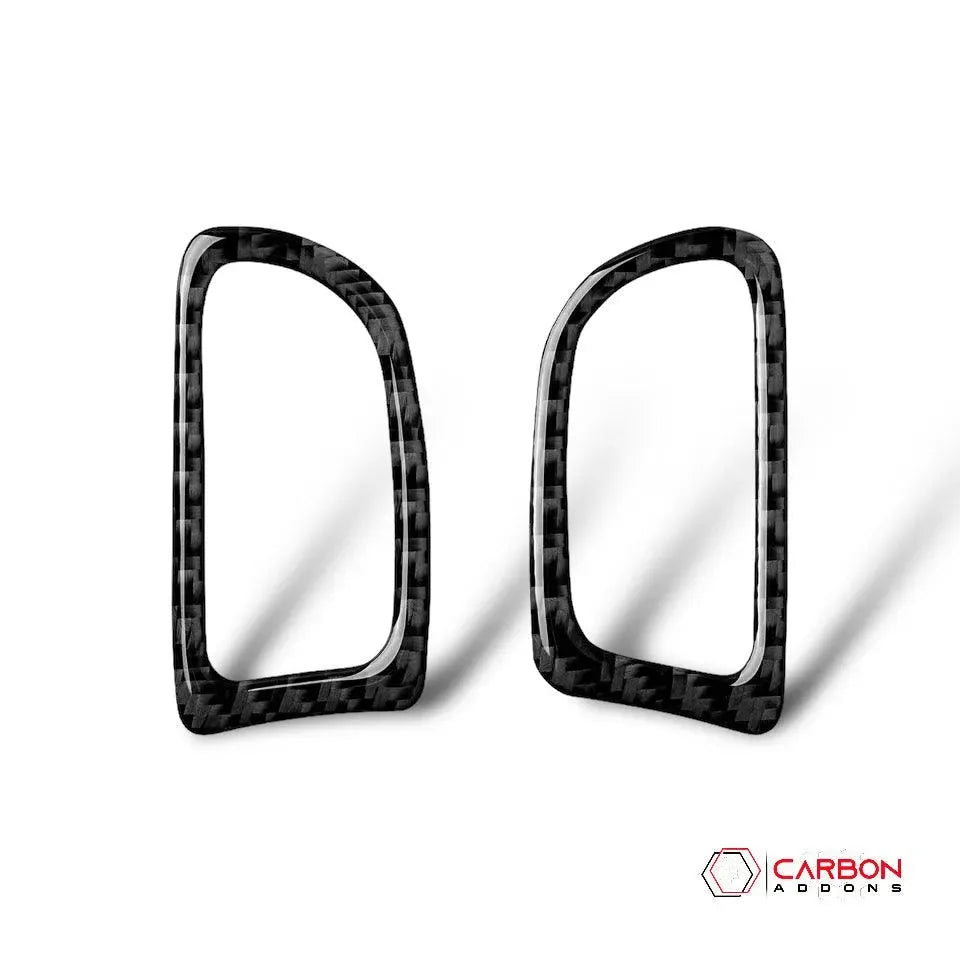 C7 Corvette 2014-2019 Carbon Fiber A-Pillar Vents Trim Overlay