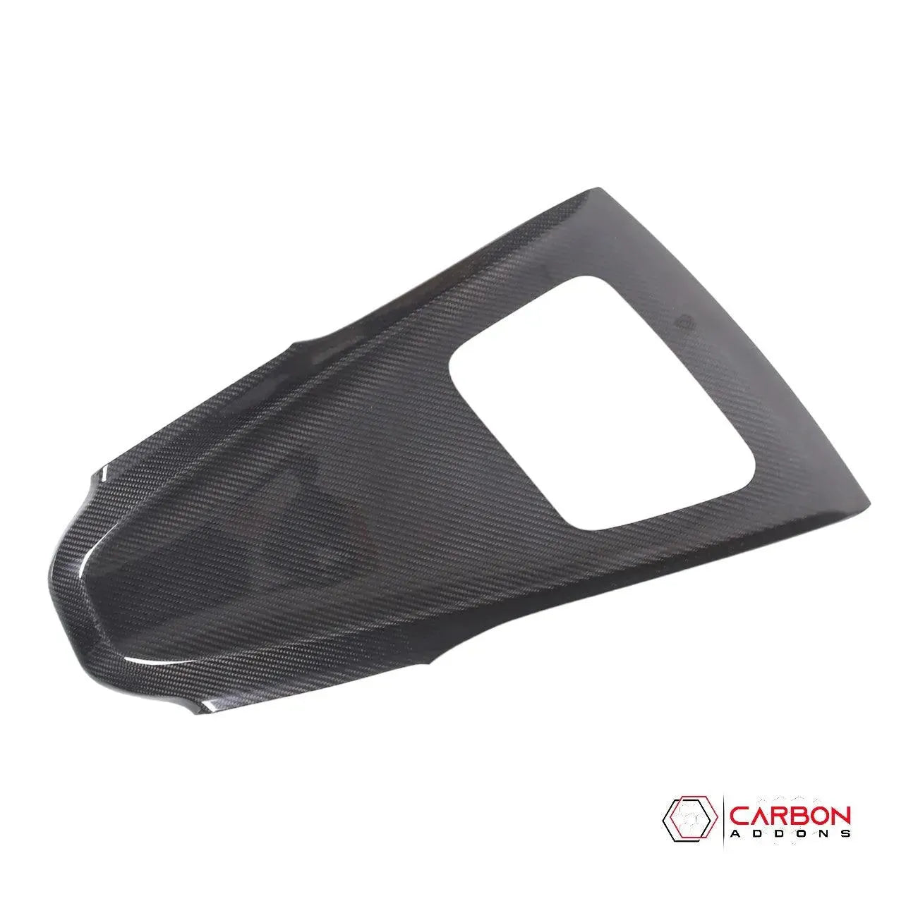 C8 Corvette Upper Dashboard HUD Trim Pad Carbon Fiber Cover