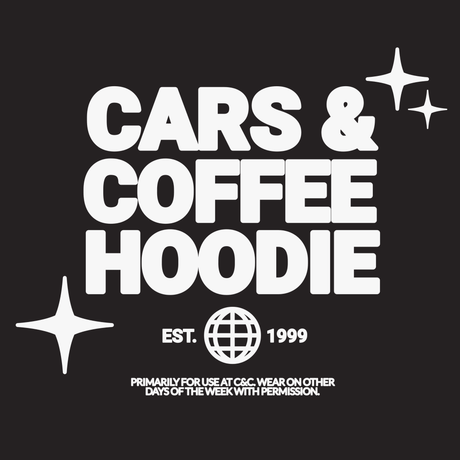 Cars & Coffee Unisex Heavyweight Hoodie