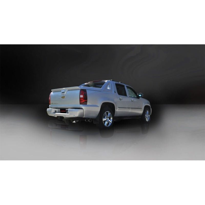 Corsa 09-13 Chevrolet Suburban 1500 5.3L V8 Polished Sport Cat-Back Exhaust